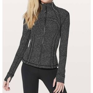 LULULEMON ATHLETICA Define Jacket 'Night View White Black' Size 6
